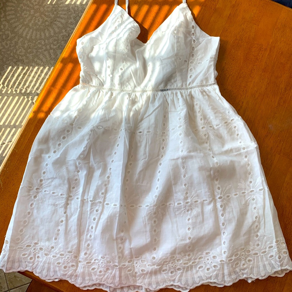 SHEIN white sundress